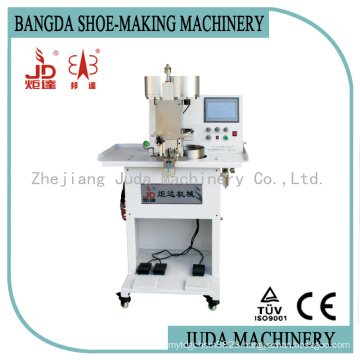 Automatic Double Heads Four Claws Nail Round Pearl Attaching Machine